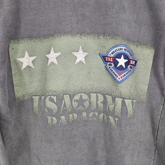 US Army Paragon Sweater Mens XL 4 Long Sleeve Military Outpost Stars Outdoors - Picture 2 of 10